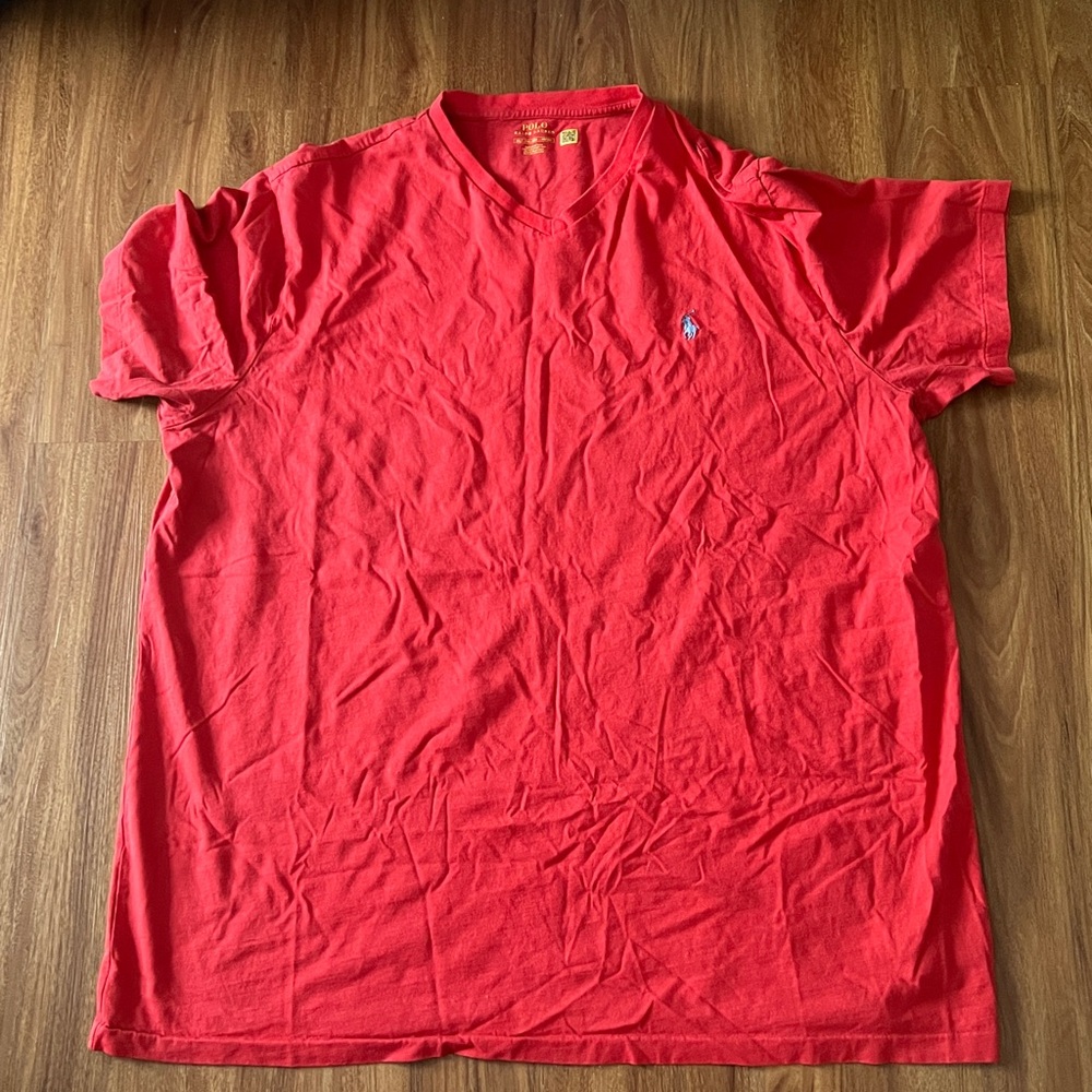 Men's Red Polo Shirt